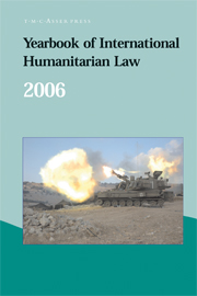 Yearbook of International Humanitarian Law - Volume 9, 2006